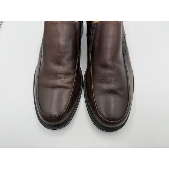 G H Bass & Co. Simon Loafers  Men's Size 8.5M Dark Brown Leather Dress Shoes - Picture 4 of 16
